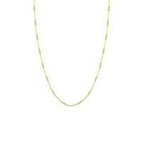 Cadena Baliq Con Tubitos Oro 18K
