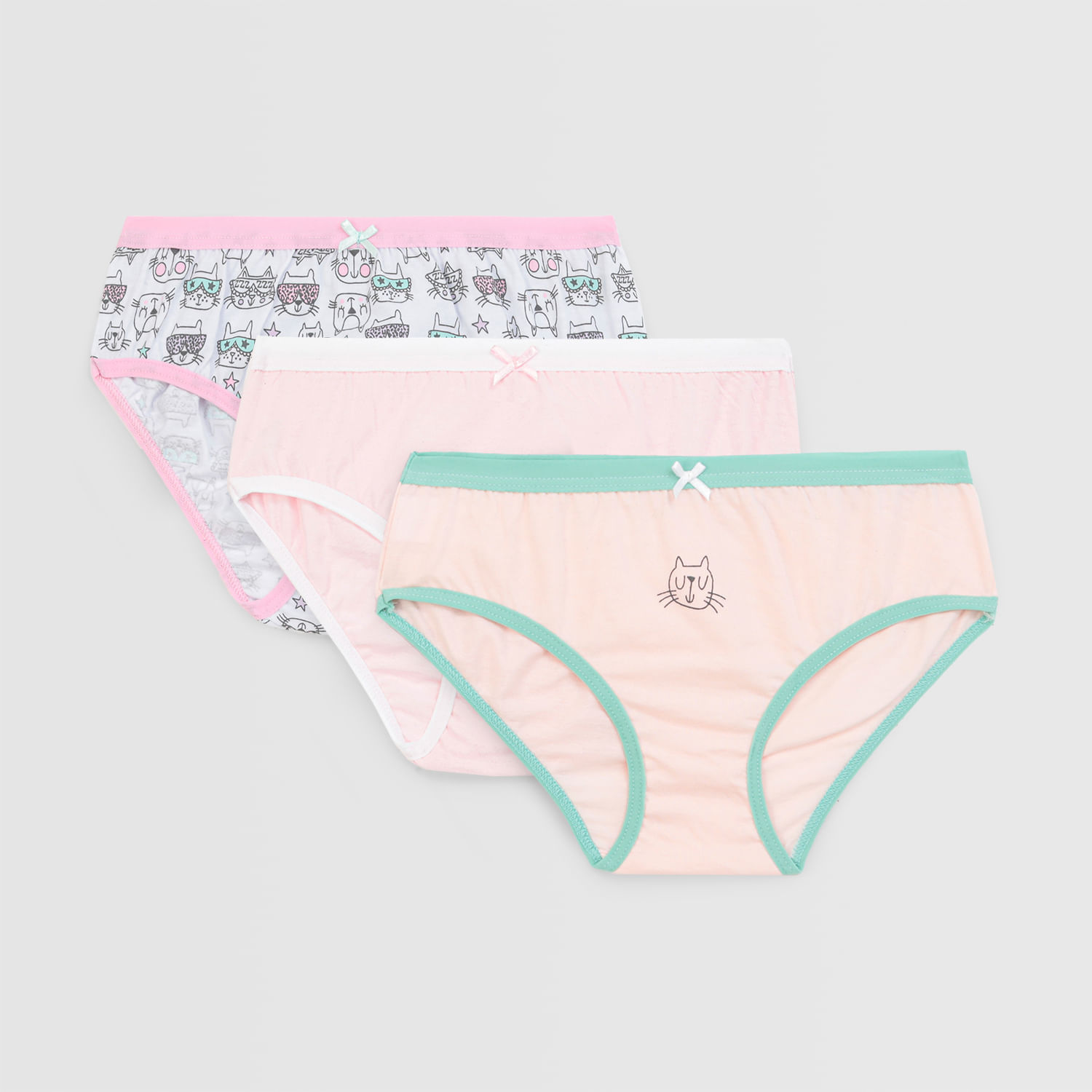 Calzones Para Niña Circus Pack X3