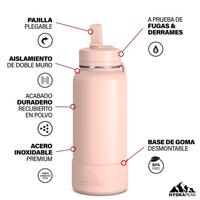 Tomatodo Deportivo Hydrapeak Coral Claro - 946 Ml
