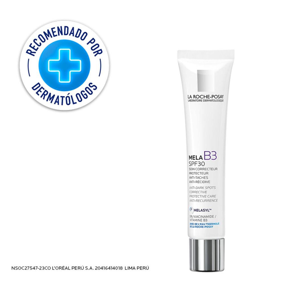 Crema Hidratante Anti-Manchas La Roche Posay Mela B3 40Ml