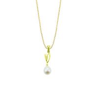 Collar Baliq Veneciana Perla Gota Oro 18K