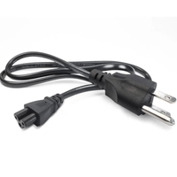 Cable de Poder Xtech XTC-120 CCC Universal 1.8 Metros 3 Puntas Negro