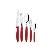 Jgo De Cubiertos X30 Pzas Ipanema Rojo - 10390013 (MEGA IMPORT)