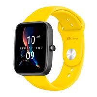 Correa Ardav Compatible Con Amazfit Bip 3/Bip 3 Pro Broche Amarillo
