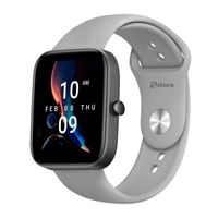 Correa Ardav Compatible Con Amazfit Bip 3/Bip 3 Pro Broche Gris