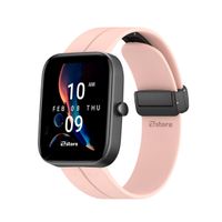 Correa Ardav Compatible Con Amazfit Bip 3 Pro Magnético Rosa