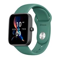 Correa Ardav Compatible Con Amazfit Bip 3/Bip 3 Pro Broche Verde Pino
