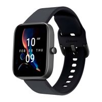 Correa Ardav Compatible Con Amazfit Bip 3/Bip 3 Pro Hebilla Negro