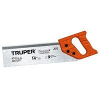 Serrucho costilla diamante 14Pulg carpintero Truper