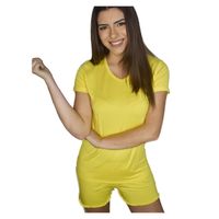 PIJAMA AMARILLO CLASICO MODAL 100% NATURAL VIPZONE