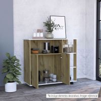 Mueble Cocina 2 Puertas - Duna-Blanco