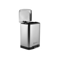 Papelera 3lt Inox Cpedal 18x165x26cm-984070301-EYH