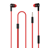 Audífono de Cable Rojo Force