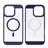 Case para iPhone 16 Pro Max, con MagSafe para carga inalámbrica, rígido, morado