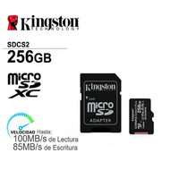 MEMORIA MICRO SD KINGSTON 256GB