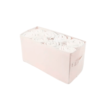 Organizador de Ropa Interior Plegable 8 Divisiones Beige