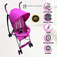 Coche Bastón «HASEL» Fucsia