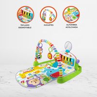 Gimnasio para Bebés 4 EN 1 »TUNES DE LUJO» Green