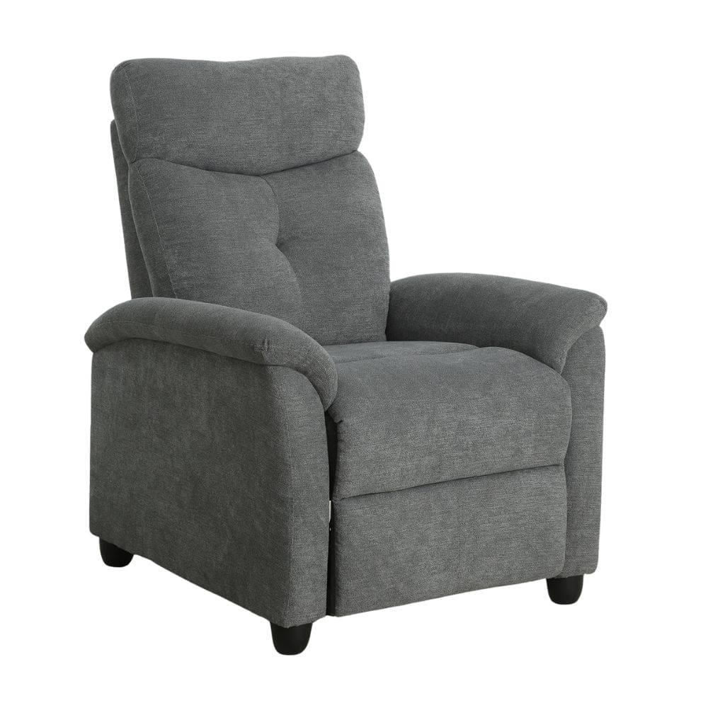 Sillón Reclinable Small Tela Gris Orange