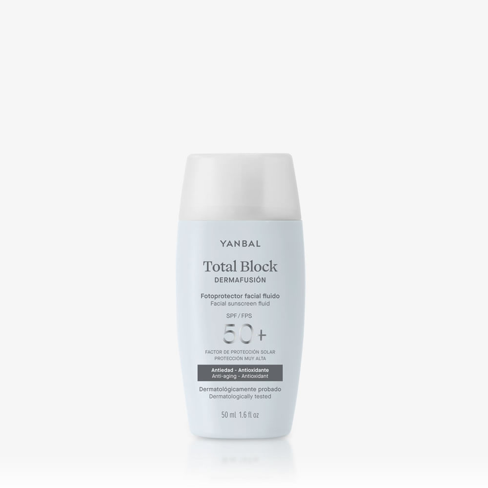 Total Block Dermafusión SPF 50+ de Yanbal 50ml