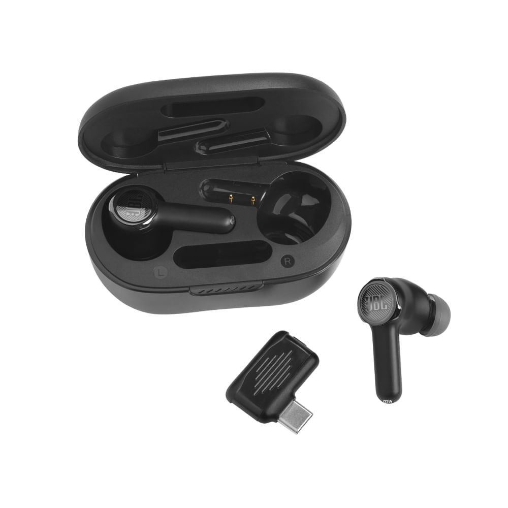 Audífonos Bluetooth True Wireless JBL Quantum TWS – IPX4, negro (MUNDO ELECTRONICO)