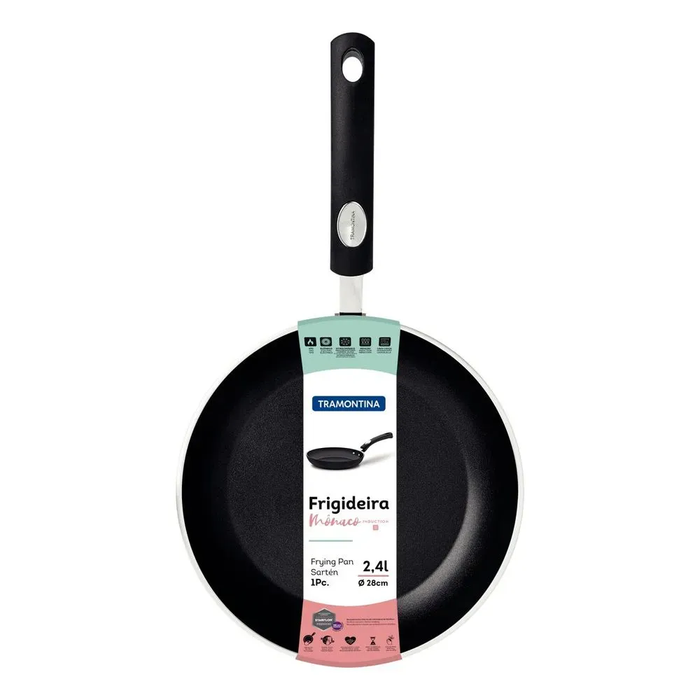 Sarten 28Cm Monaco Induccion Negro 28700028 Tramontina