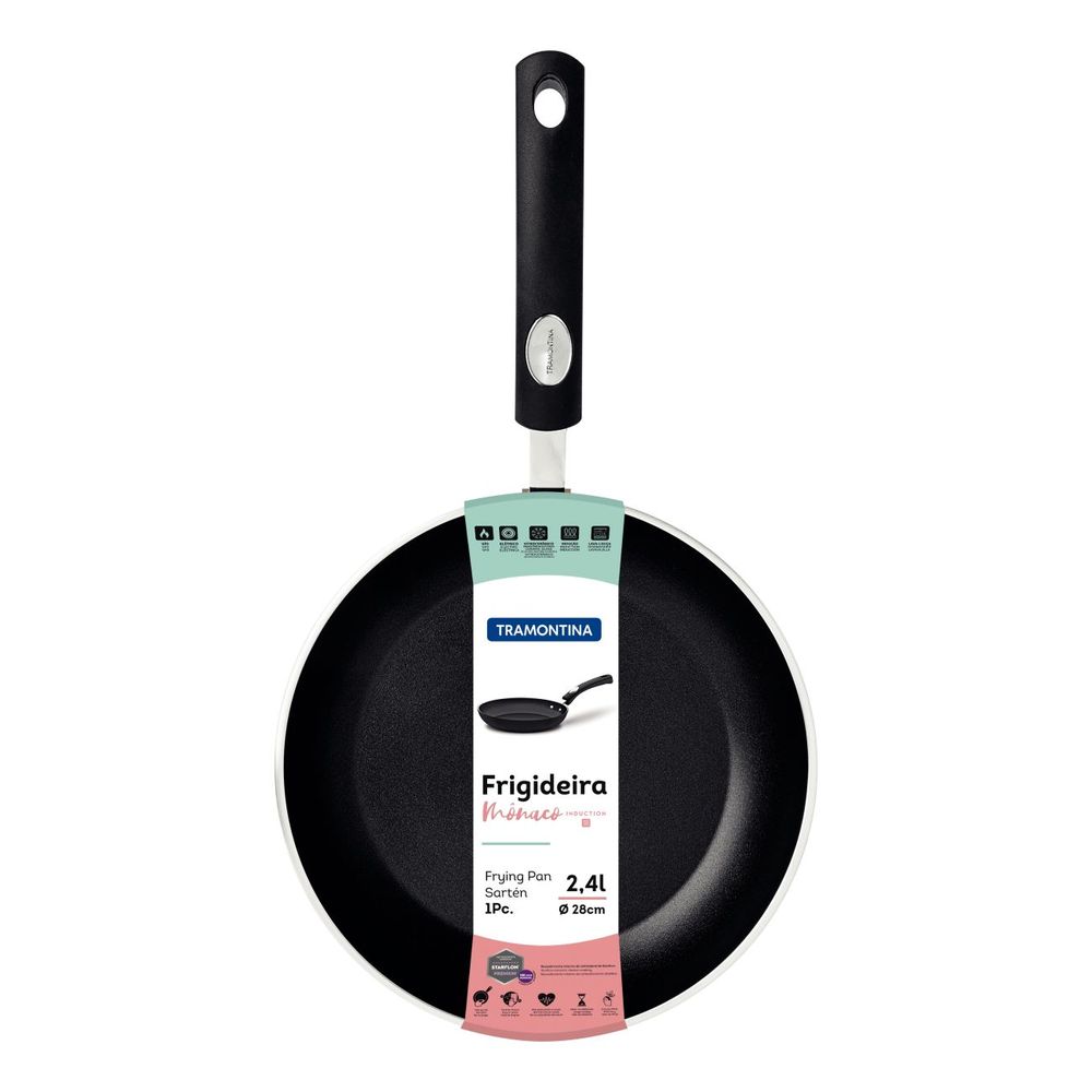 Sartén Tramontina Mônaco Induction en Aluminio 28 cm 28700/028 EYH