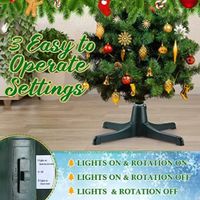 Soporte Giratorio Árbol De Navidad De 360 Grados (MUNDO ELECTRONICO)