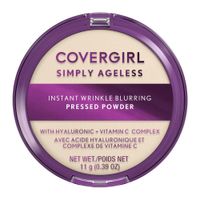 Polvo Compacto Covergirl Simply Ageless Instant Wrinkle Blurring Translucent 100