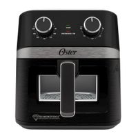Freidora de Aire Oster 6L CKSTAF60WMDF con Revestimiento Diamondforce Negro