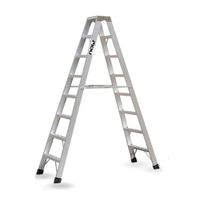 Escalera Tijera Aluminio 8 Pasos Now Laders