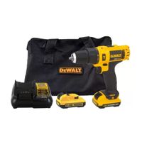 Taladro Percutor Dewalt DCD716D2-B2 3/8"" 12v + Batería 2ah + Cargador