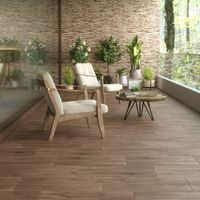 Piso Cerámico Maderado Dorado Parketon 20x61cm 1.86m2 San Lorenzo