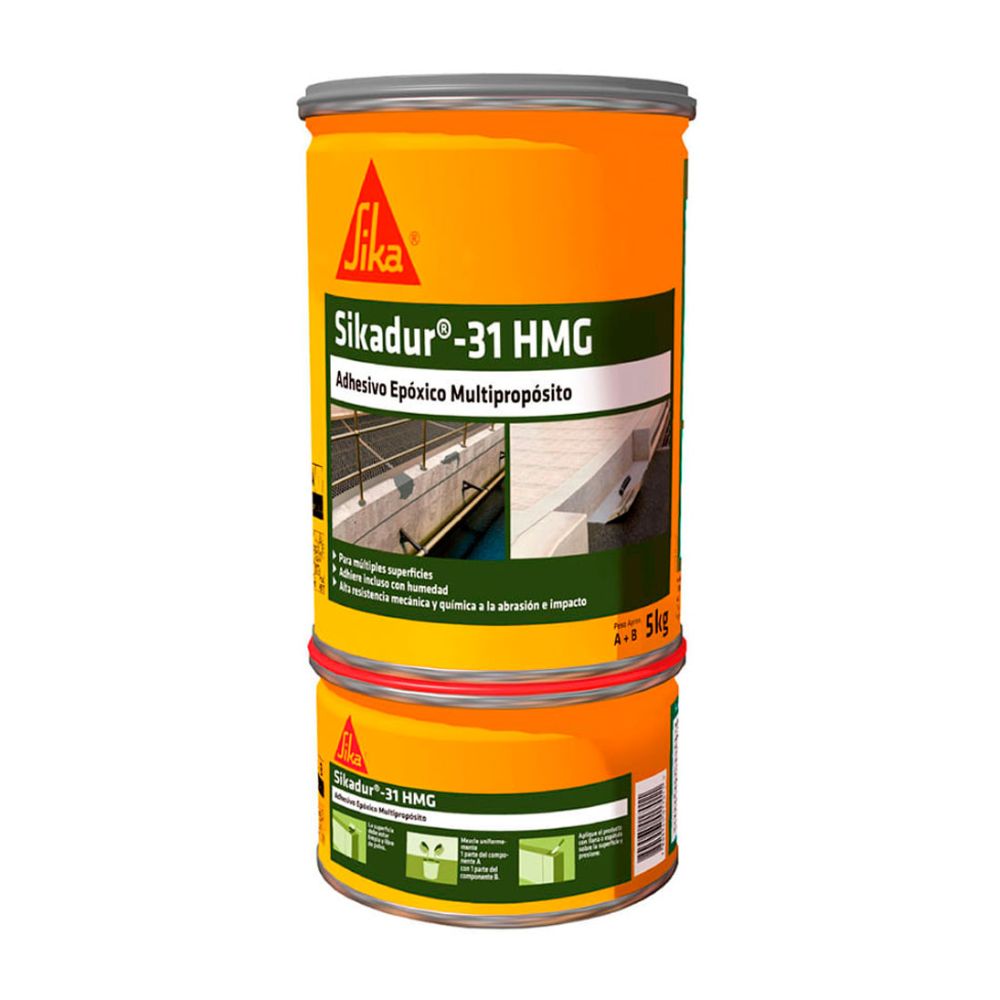 Adhesivo epóxico para anclajes y reparación Sikadur 31 HMG 5kg