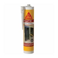 Silicona para vidrios Sikasil AC 280ml