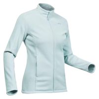 Casaca Polar de montaña y trekking Mujer Quechua MH500 - Verde Talla M