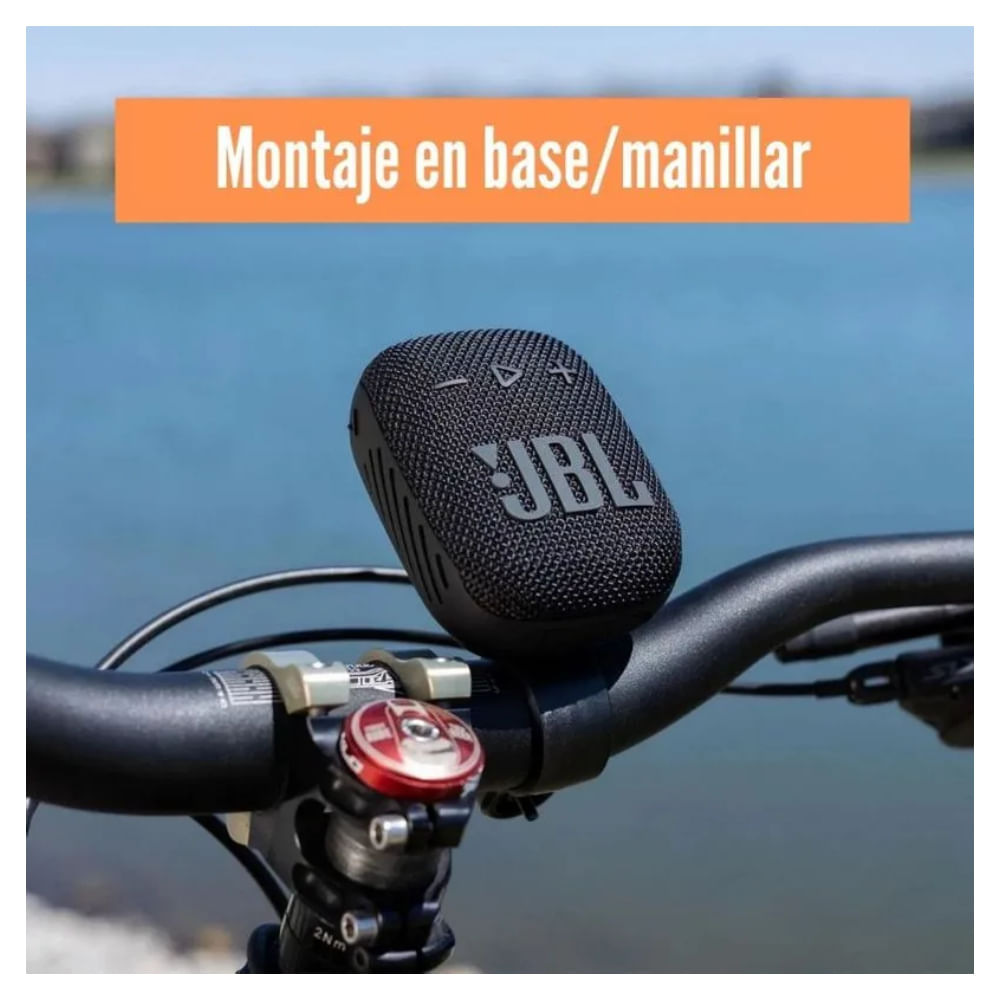 Parlante JBL Wind 3S Bluetooth IP67 Waterproof - Negro (MEGA IMPORT)