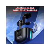 Audifono Bluetooth Lenovo LP12 Livepods IPX5 - Negro (MEGA IMPORT)