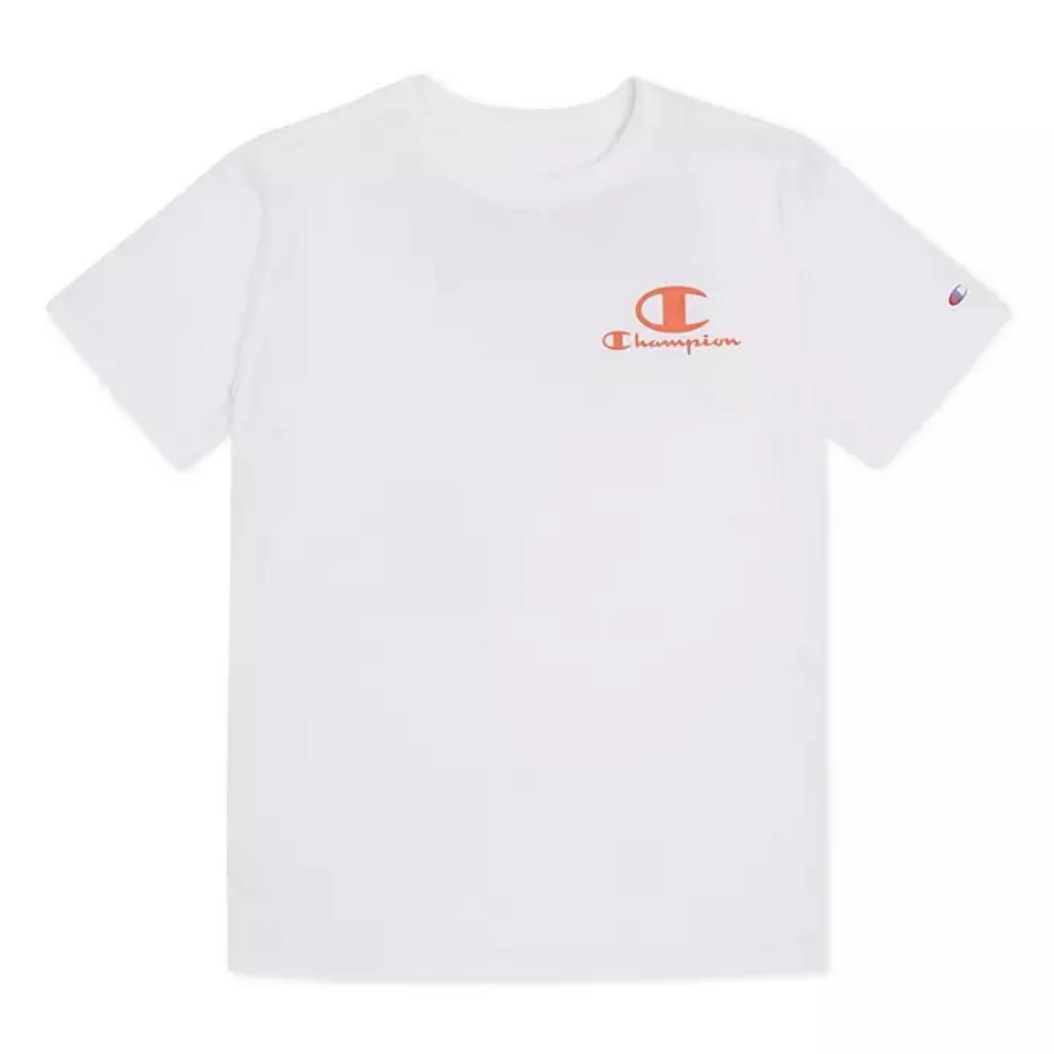 Polo Niños Champion Everyday Active Top - Blanco Talla 10-12