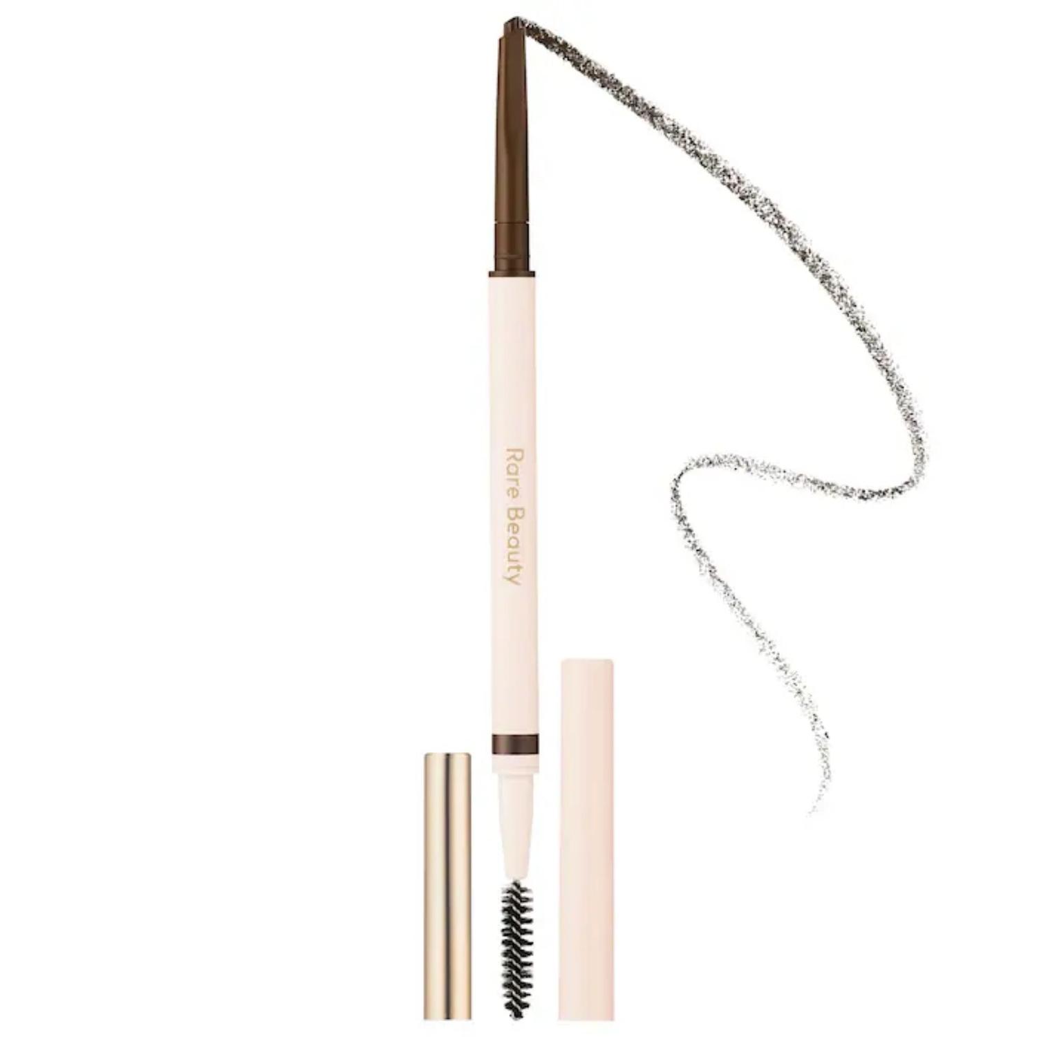 Lápiz de precisión para cejas Rare Beauty Brow Harmony - Deep Brown