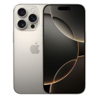 iPhone 16 Pro 128GB, 8GB ram, cámara principal 48MP + 48MP + 12MP, frontal 12MP, 6.3"", natural