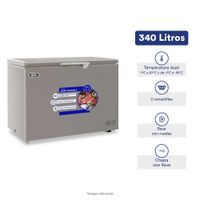 Congelador Horizontal Ilumi TFI-3400DG de 340 L (MUNDO ELECTRONICO)