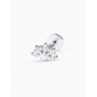 PIERCING MEDIA LUNA 5MM SILVER