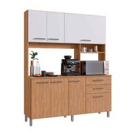Mueble Alacena de Cocina New Antonia 160cm MDP Naranja