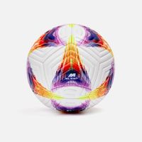 Pelota New Athletic Fútbol31 Blanco Con Morado