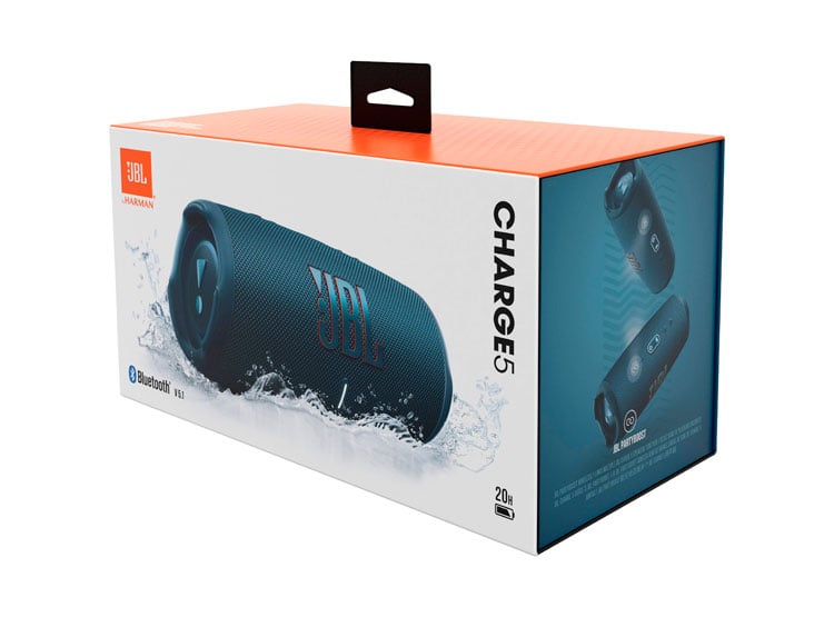 PARLANTE PORTATIL BLUETOOTH JBL CHARGE 5 AZUL (JYA)