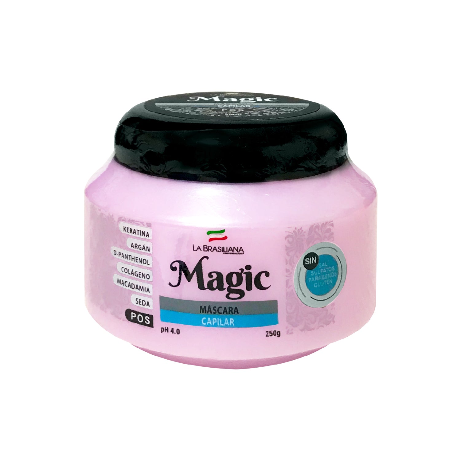 mascara Capilar Pos La Brasiliana 250Gr
