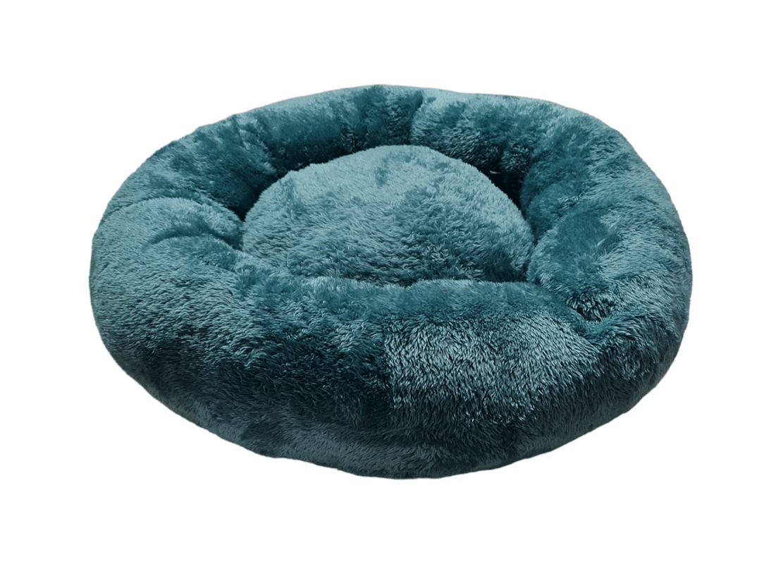 Cama Para Perros y Gatos Donut Lite Verde Talla L MD