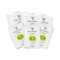 Mascarilla Facial Esencia De Kiwi Hidratacion 10Pcs Bioaqua 3 Unid