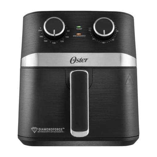Freidora de Aire Manual Oster® de 4L con Recubrimiento DiamondForce CKSTAF401MDF (MUNDO ELECTRONICO)